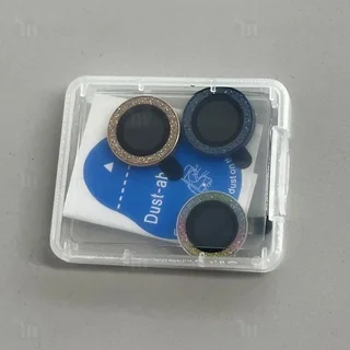 پک 3تایی محافظ لنز فلزی دوربین آیفون Apple iPhone 12 Pro / 11 Pro / 11 Pro Max Metal Ring - تصویر 7