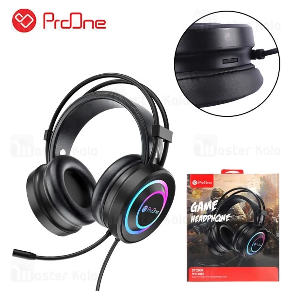 هدفون سیمی گیمینگ پرووان Proone PHG3865