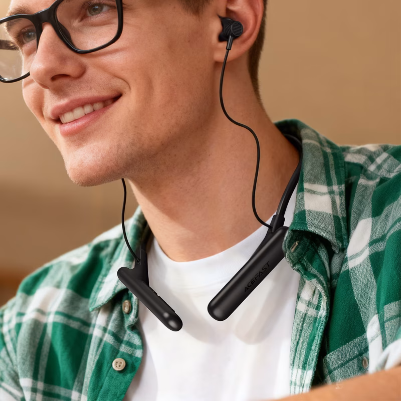 هندزفری بلوتوث گردنی ایس فست ACEFAST N8 Wireless Earphones - تصویر 7