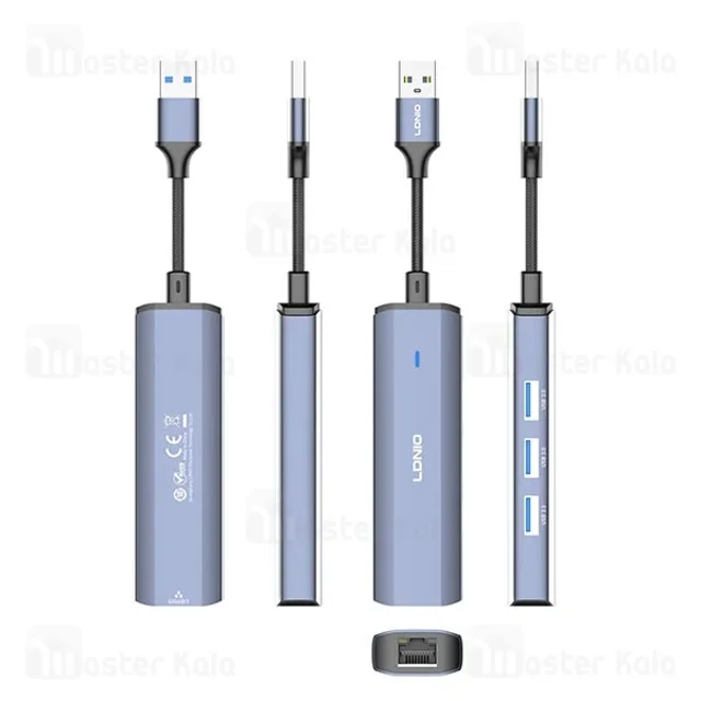 هاب 4 پورت الدینیو LDNIO Ds-124u - تصویر 7