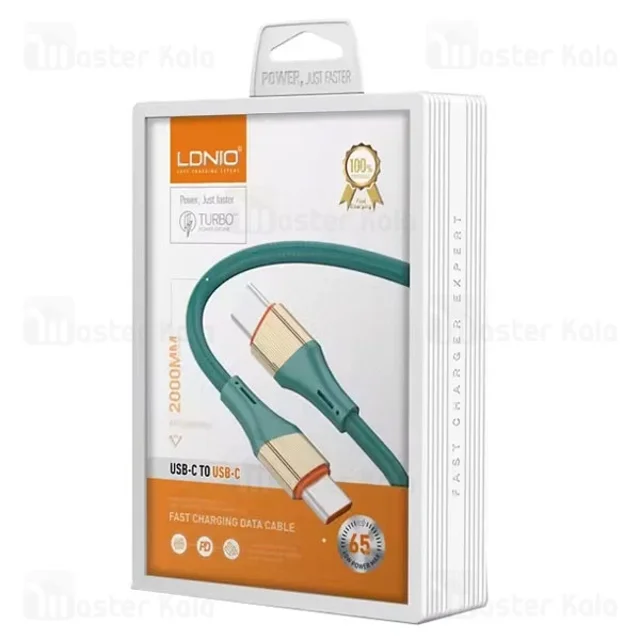 کابل Type-C به Type-C الدینیو Ldnio LC632C C15 طول 2 متر توان 65 وات - تصویر 7