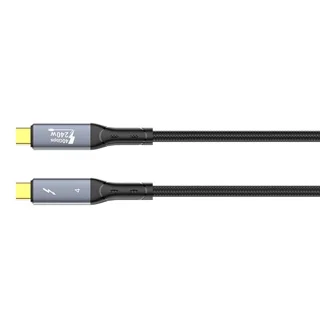 کابل Type C به Type C الدینیو LDNIO TC10c طول 50 سانتی متر توان 240 وات - تصویر 5