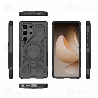 قاب ضد ضربه مگنتی Samsung Galaxy S25 Ultra MK Case - تصویر 4