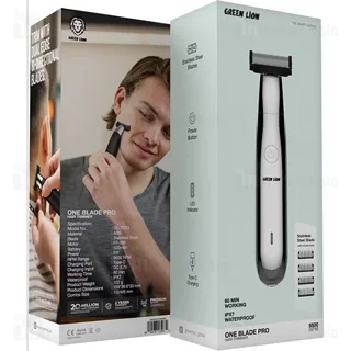 ماشین اصلاح چندکاره گرین لاین Green Lion One Blade Pro GNONEHRTMRBK - تصویر 8