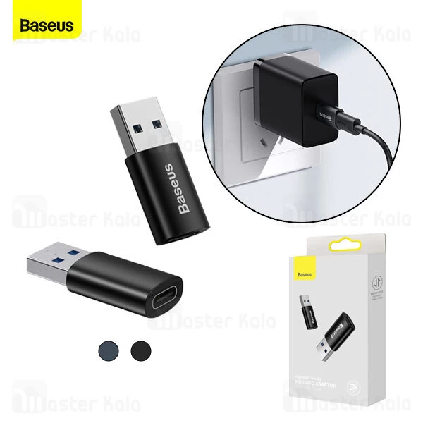 تبدیل OTG یو اس بی به Type-C بیسوس Baseus Ingenuity Series ZJJQ000101