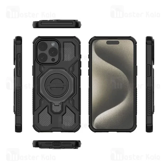 قاب ضد ضربه مگنتی Apple iPhone 15 Pro Max MK Case - تصویر 7
