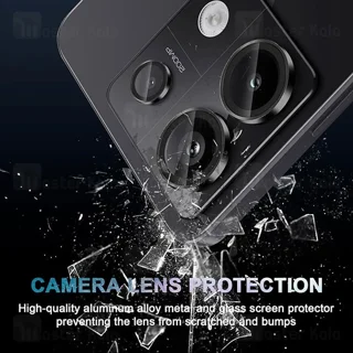 محافظ لنز فلزی دوربین شیائومی Xiaomi Redmi Note 13 Pro 5G / Poco X6 5G Lens Shield - تصویر 3