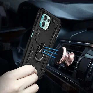 گارد محافظ ضد ضربه انگشتی موتورولا Motorola Edge 20 Lite Armor Shockproof Case - تصویر 3