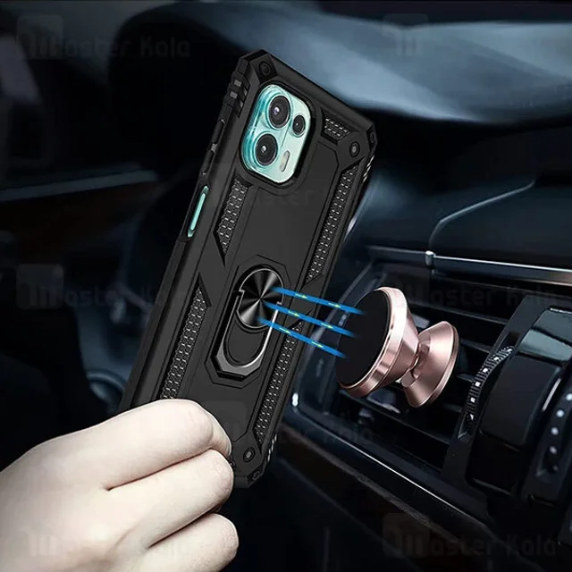 گارد محافظ ضد ضربه انگشتی موتورولا Motorola Edge 20 Lite Armor Shockproof Case - تصویر 3