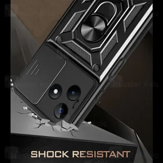 گارد محافظ ضد ضربه انگشتی Realme C51 SHUNIJA Case دارای محافظ دوربین - تصویر 3