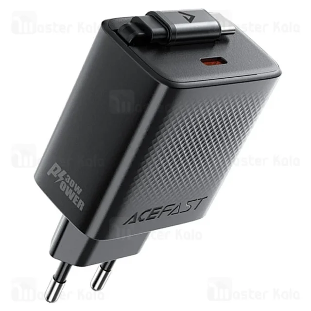 شارژر دیواری ایس فست ACEFAST A110 PD30W Fast Charger توان 30 وات همراه با کابل جمع شونده - تصویر 3