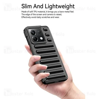 قاب پافر ضد ضربه شیائومی Xiaomi Poco X6 5G TPU Capsule Shockproof - تصویر 4