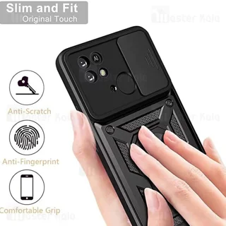 گارد محافظ ضد ضربه انگشتی Xiaomi Redmi 10C SHUNIJA Case دارای محافظ دوربین - تصویر 6
