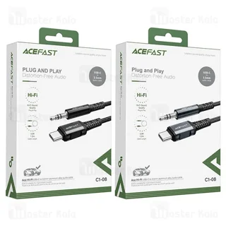 کابل AUX به Type C ایس فست ACEFAST C1-08 طول 1.2 متر - تصویر 6