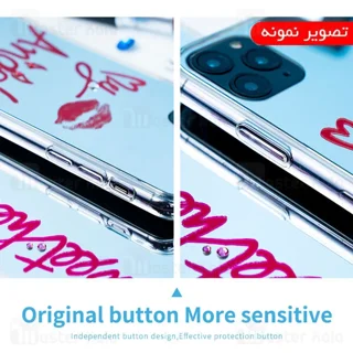 قاب آینه ای Apple iPhone 11 Pro Kingxbar Swarovski Angel Series - تصویر 6