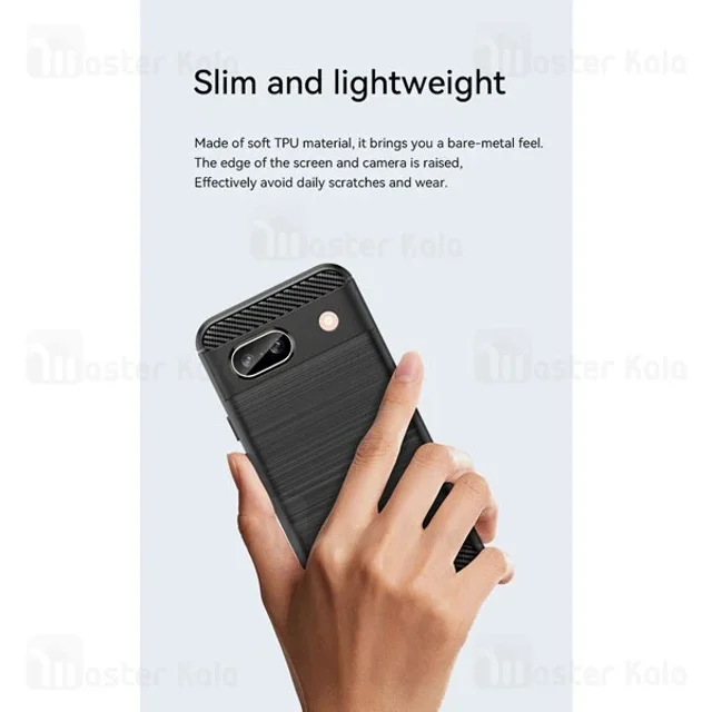 قاب فیبر کربنی گوگل Google Pixel 8 Rugged Armor Fiber Carbon - تصویر 5