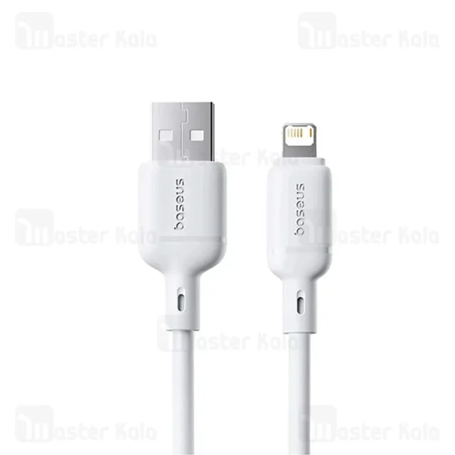 کابل لایتنینگ بیسوس Baseus Silky Series P10377702213 طول 1 متر شدت جریان 2.4 آمپر - تصویر 3