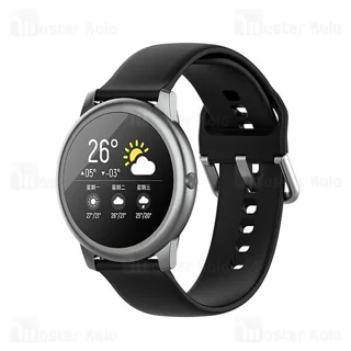 بند سیلیکونی ساعت هوشمند شیائومی Xiaomi Haylou Solar LS05 / RT LS05s Silicone Band - تصویر 6
