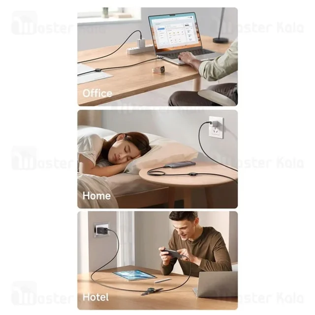 کابل Type-C به Type-C و شارژر اپل واچ مک دودو Mcdodo CA-258 طول 1.5 متر توان 60 وات - تصویر 8