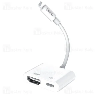 تبدیل لایتنینگ اتصال همزمان شارژر و HDMI ایکس او XO HUB005 - تصویر 2