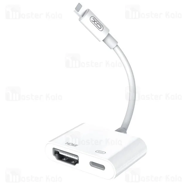تبدیل لایتنینگ اتصال همزمان شارژر و HDMI ایکس او XO HUB005 - تصویر 2