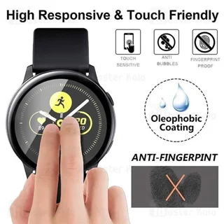 محافظ صفحه ساعت هوشمند سامسونگ Samsung Galaxy Watch 6 40mm PMMA TPU Screen Protector - تصویر 6