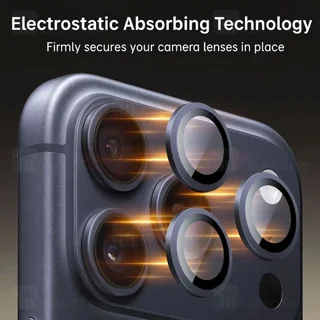 محافظ لنز فلزی دوربین مانکی Apple iPhone 17 Pro / 17 Pro Max Monkey Camera Lens - تصویر 6