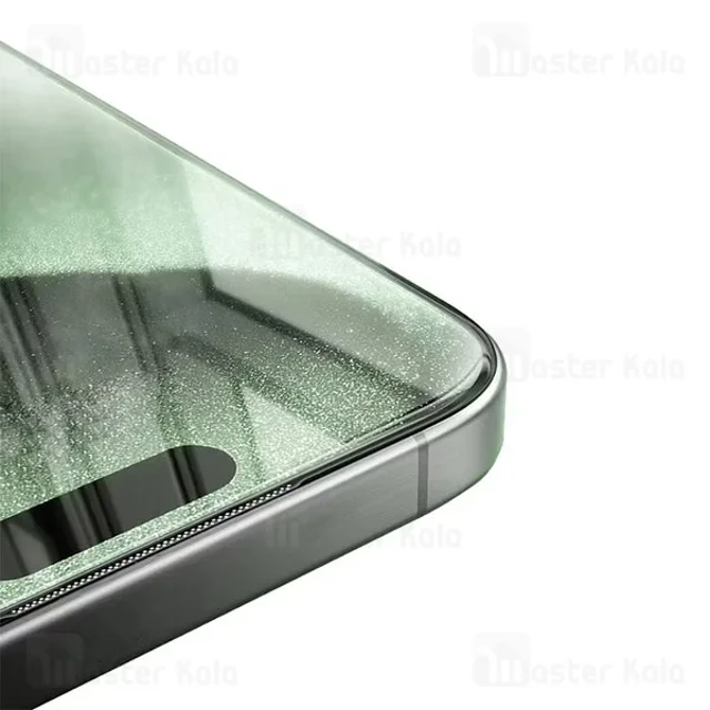 گلس تمام صفحه تمام چسب آیفون گرین لاین Apple iPhone 17 Pro Max Green Lion 9H Steve - تصویر 4