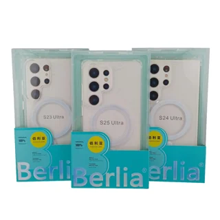 قاب شفاف MagSafe برلیا ویژه سامسونگ گلکسی S23 Ultra - تصویر 3