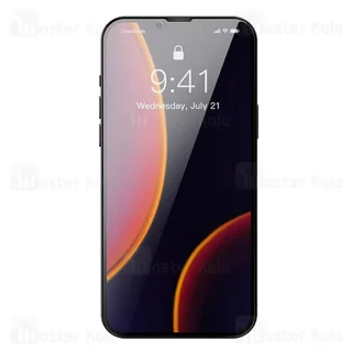 پک 2تایی گلس حریم شخصی تمام صفحه آیفون Apple iPhone 13 Mini Baseus Anti-Spy Glass Film - تصویر 7
