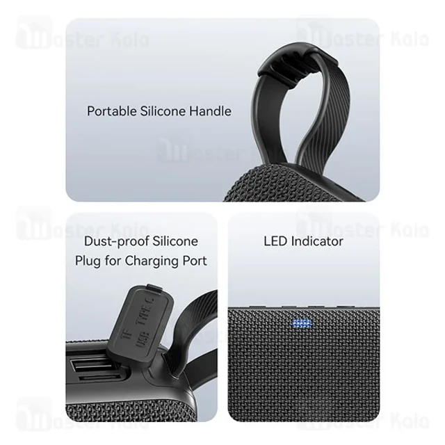 اسپیکر بلوتوث یوسمز USAMS YX015 Wireless Speaker توان 5 وات رم و فلش خور - تصویر 8