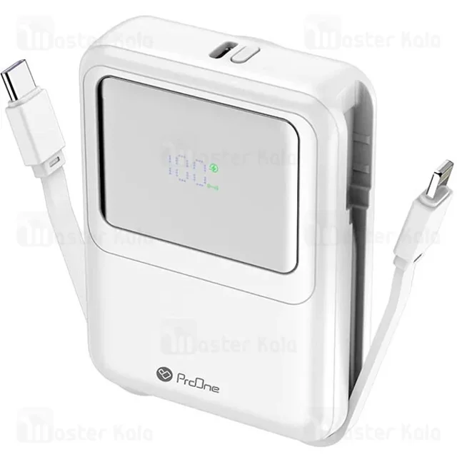 پاوربانک وایرلس 10000 پرووان Proone PPB5116N توان 22.5 وات - تصویر 3