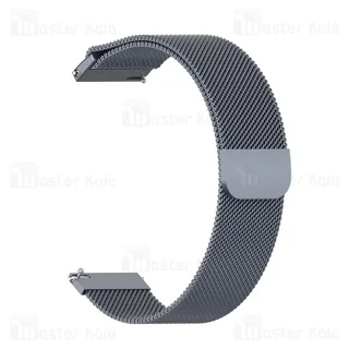بند فلزی ساعت هوشمند شیائومی Xiaomi Amazfit Bip S Stainless Steel Milanese Strap - تصویر 4