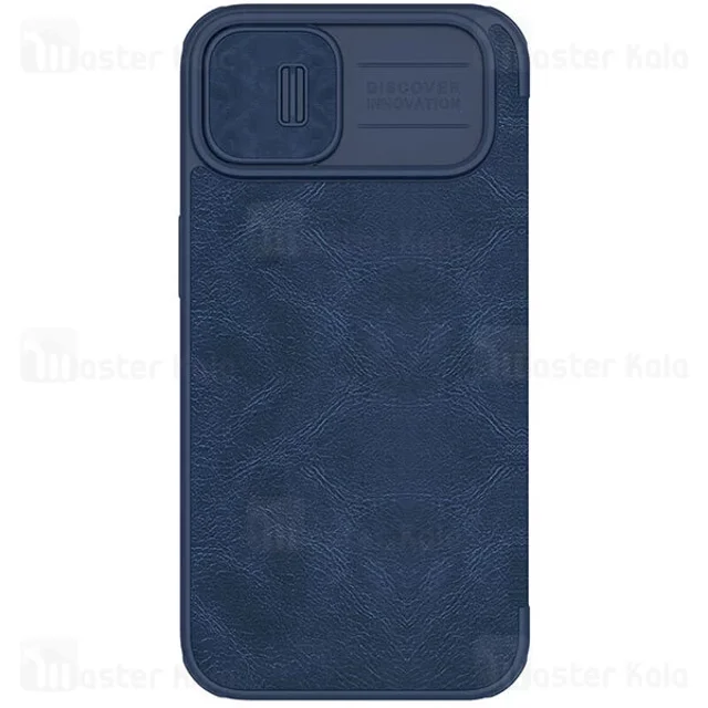 کیف چرمی نیلکین آیفون Apple iPhone 14 Plus Nillkin Qin Pro Leather Case دارای محافظ دوربین - تصویر 8