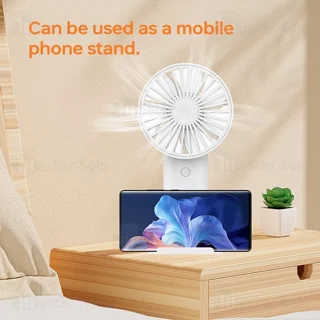 پنکه رومیزی شارژی بیوا Biva FA-01 Phone Stand Handheld Mini Fan - تصویر 4