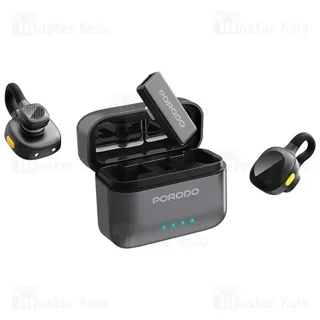 میکروفون بی سیم تایپ سی پرودو Porodo Movo Lavalier Microphone PDLAMPHF76BK - تصویر 3