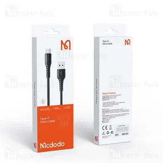 کابل Type C مک دودو Mcdodo CA-2270 طول 20 سانتیمتر شدت جریان 3 آمپر - تصویر 8