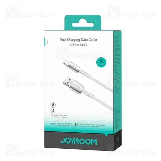 کابل Type C جویروم Joyroom S-A51 طول 1.2 متر شدت جریان 3 آمپر - تصویر 7