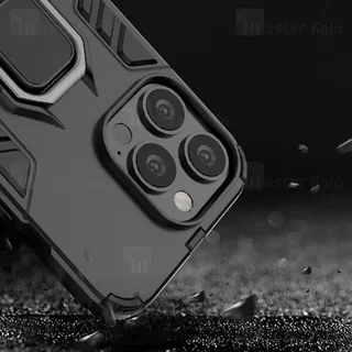 گارد ضد ضربه انگشتی آیفون Apple iPhone 13 Pro KEYSION ShockProof Armor Ring - تصویر 5