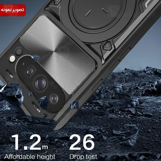 قاب ضد ضربه مگنتی گوگل Google Pixel 9 / 9 Pro Magnetic Support Case دارای محافظ دوربین - تصویر 6