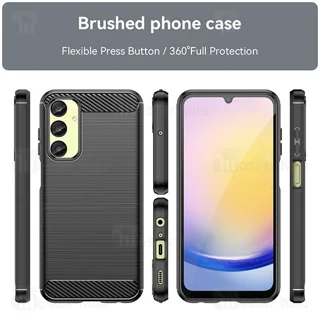 قاب فیبر کربنی سامسونگ Samsung Galaxy A35 Rugged Armor Fiber Carbon - تصویر 6