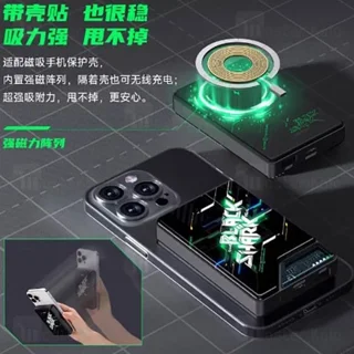 پاوربانک وایرلس 10000 مگنتی شیائومی Xiaomi Black Shark BPB08 10000mAh Cyber Magnetic توان - تصویر 7