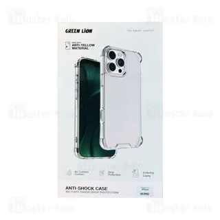 قاب محافظ گرین لاین آیفون Apple iPhone 16 Pro Green Lion Anti-Shock Case - تصویر 5