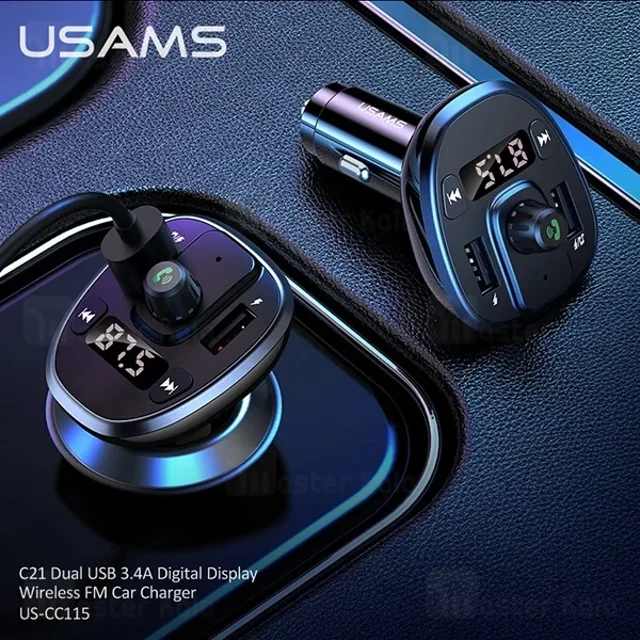 شارژر فندکی یوسمز USAMS CC115 شدت جریان 3.4 آمپر - تصویر 5