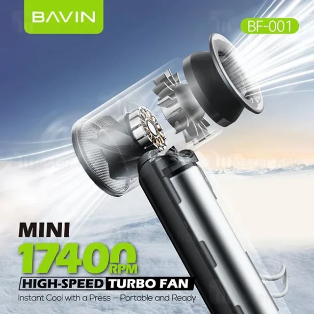 پنکه دستی باوین Bavin MINI FAN BF001 - تصویر 8