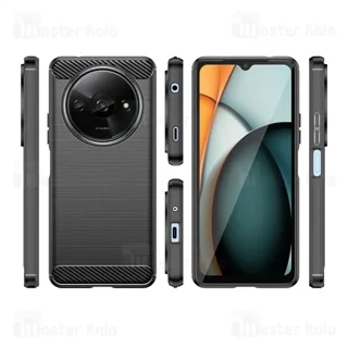 قاب فیبر کربنی شیائومی Xiaomi Redmi A3 / Poco C61 Rugged Armor Fiber Carbon - تصویر 3