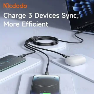کابل سه سر مک دودو Mcdodo CA-5790 3 In 1 توان 15 وات طول 1.2 متر - تصویر 5