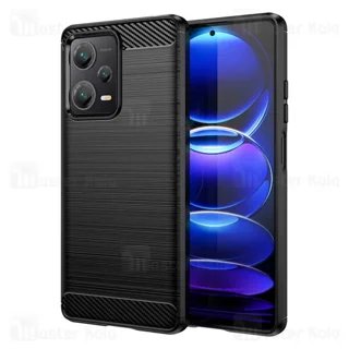 قاب فیبر کربنی شیائومی Xiaomi Redmi Note 12 Pro / Poco X5 Pro Rugged Armor Fiber Carbon - تصویر 4