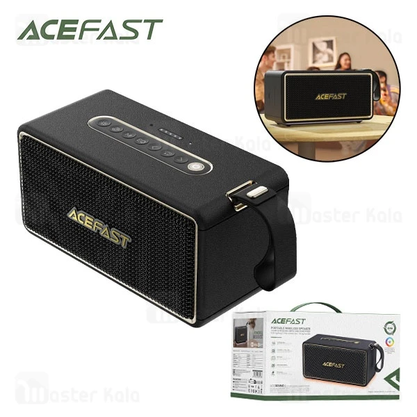 اسپیکر بلوتوث ایس فست ACEFAST K3 Max توان 80 وات رم و فلش خور