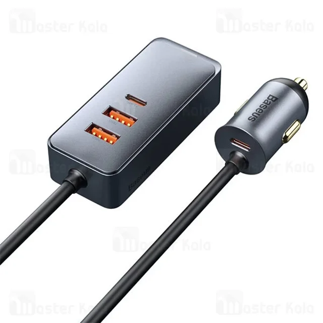 شارژر فندکی بیسوس Baseus Share Together CCBX-120C2 CCBT-A0G توان 120 وات - تصویر 8